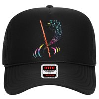 Flutist Treble Clef Classical Music Colorful Flute Hat