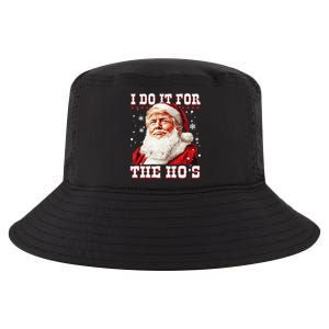 Funny Trump Christmas Santa Claus I Do It For The Hos Xmas Cool Gift Cool Comfort Performance Bucket Hat