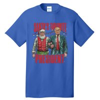 Funny Trump Christmas SantaS Favorite President Vintage Gift Tall T-Shirt