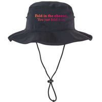 Fold The Cheese You Just Fold It In Funny Cheese Lover Funn Funny Gift Bucket Hat