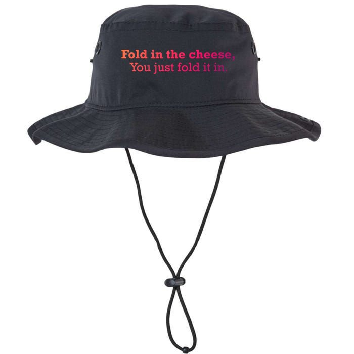 Fold The Cheese You Just Fold It In Funny Cheese Lover Funn Funny Gift Bucket Hat
