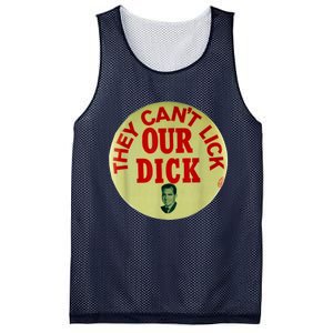 Funny They Cant Lick Our Dick Gift Mesh Reversible Basketball Jersey Tank