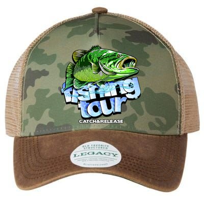Fishing Tour Catch And Release Legacy Tie Dye Trucker Hat