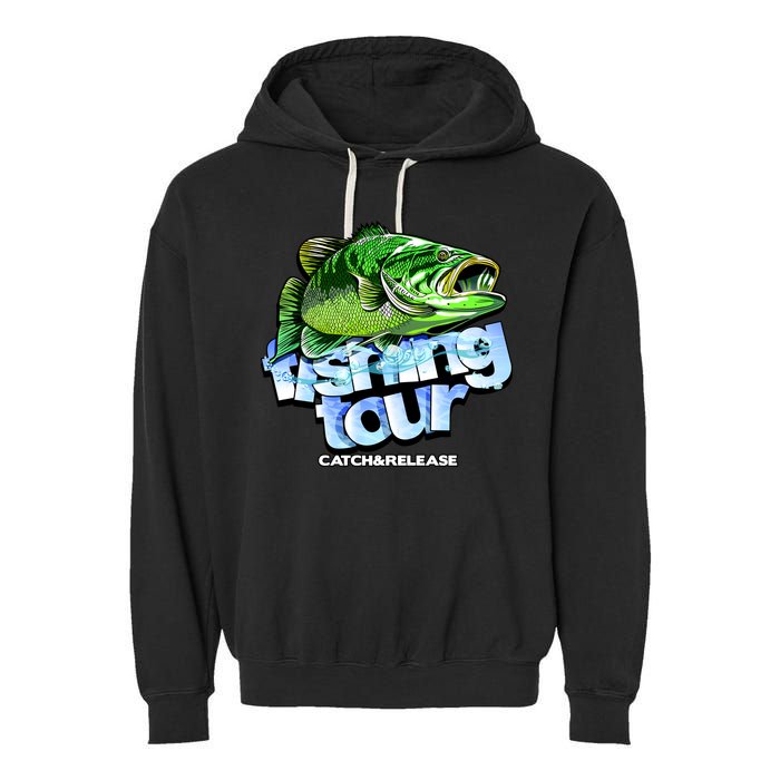 Fishing Tour Catch And Release Garment-Dyed Fleece Hoodie