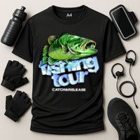 Fishing Tour Catch And Release Cooling Performance Crew T-Shirt