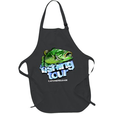 Fishing Tour Catch And Release Full-Length Apron With Pockets