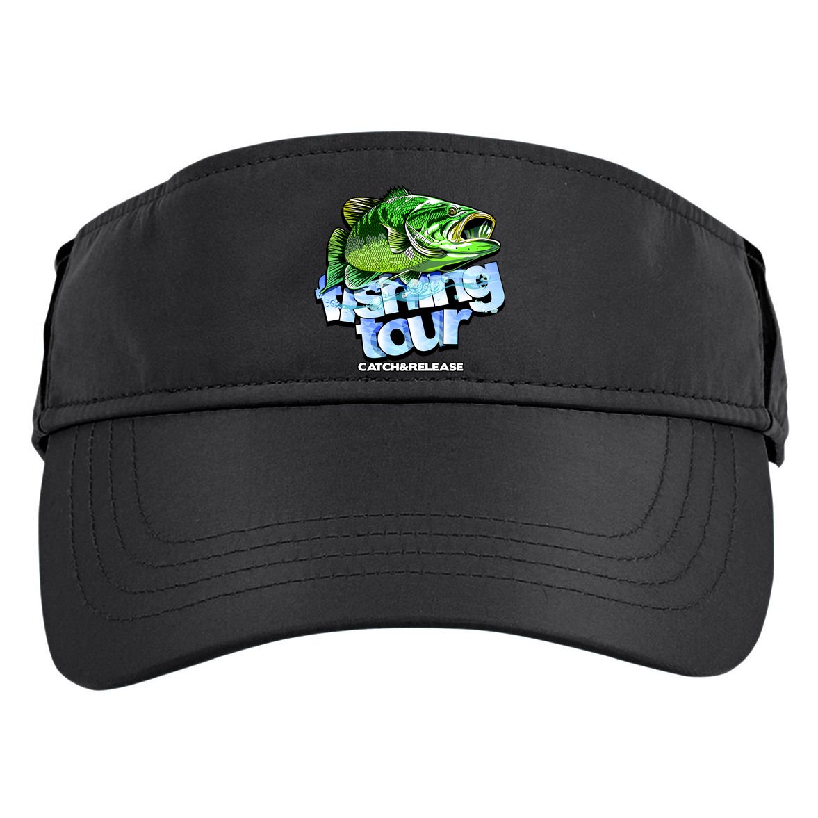 Fishing Tour Catch And Release Adult Drive Performance Visor