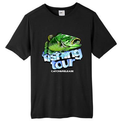 Fishing Tour Catch And Release Tall Fusion ChromaSoft Performance T-Shirt