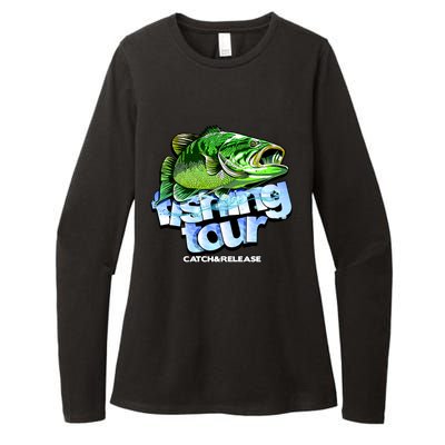 Fishing Tour Catch And Release Womens CVC Long Sleeve Shirt