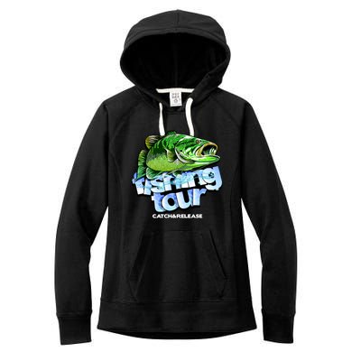 Fishing Tour Catch And Release Women's Fleece Hoodie