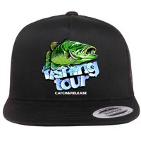Fishing Tour Catch And Release Flatbill Hat