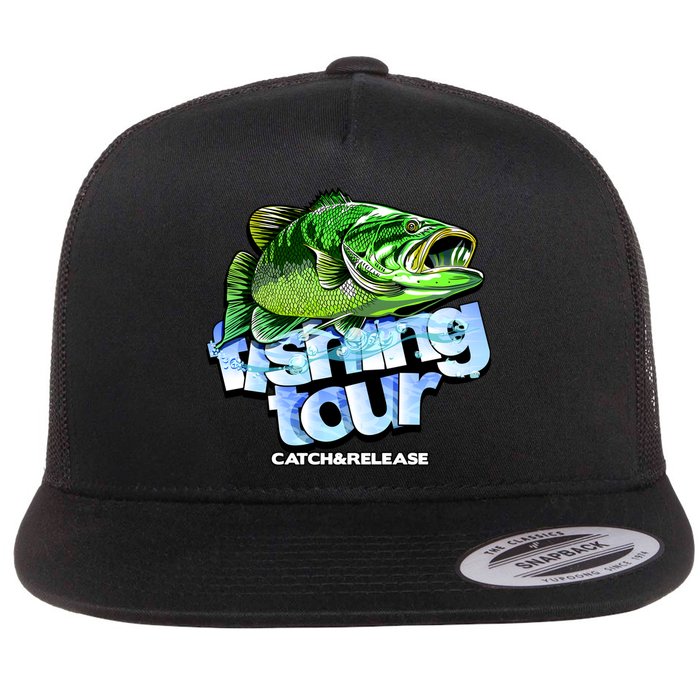 Fishing Tour Catch And Release Flatbill Hat