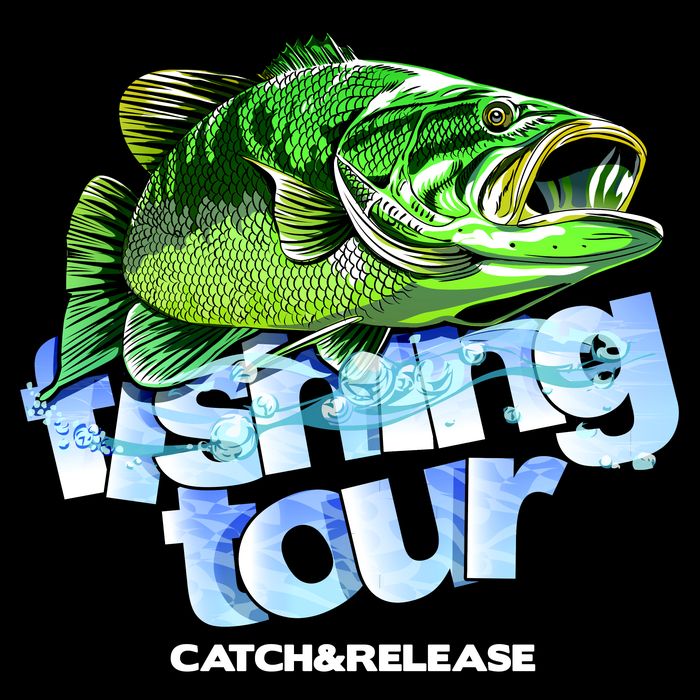 Fishing Tour Catch And Release Flatbill Hat