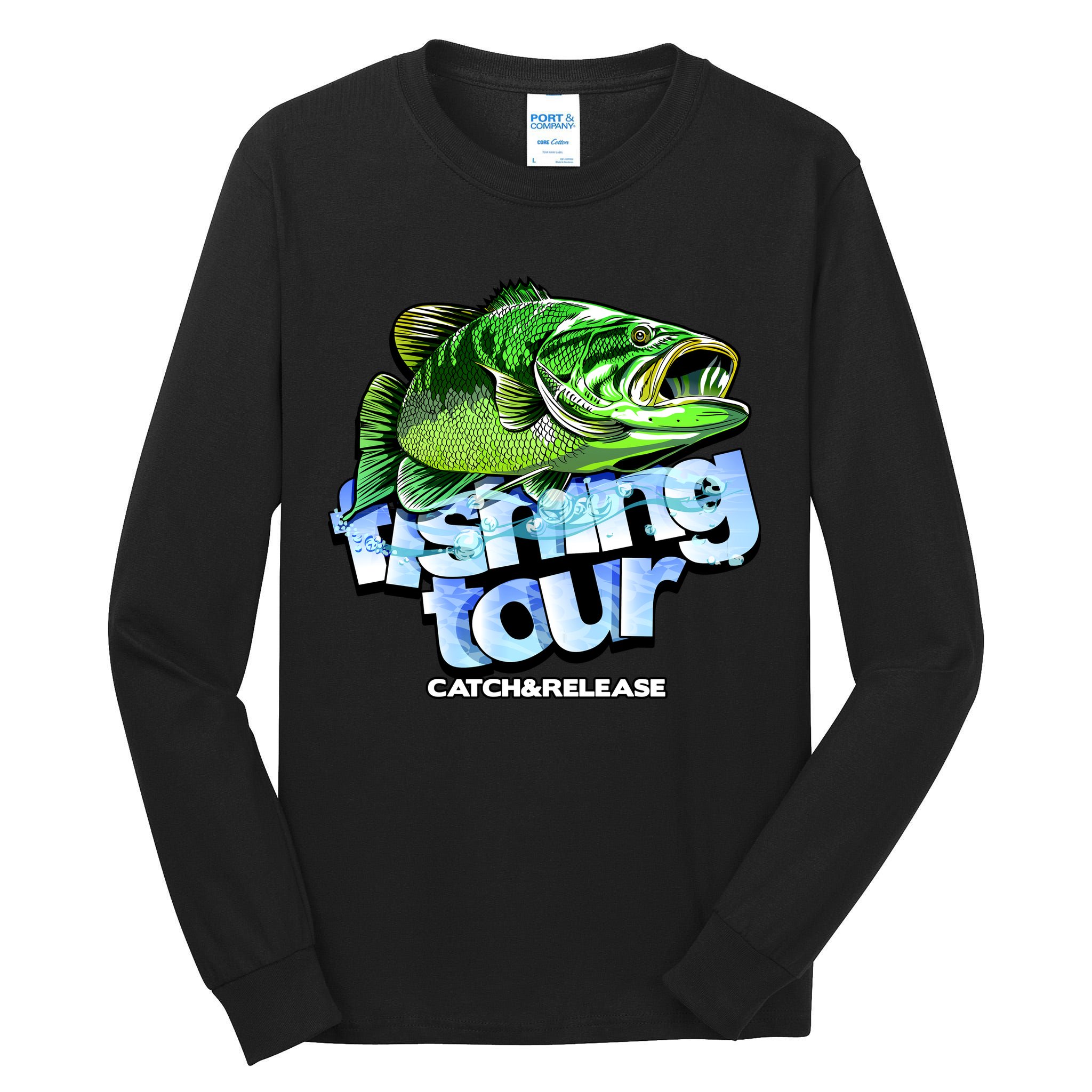Fishing Tour Catch And Release Tall Long Sleeve T-Shirt