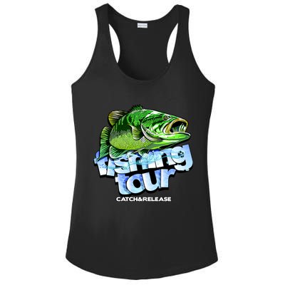 Fishing Tour Catch And Release Ladies PosiCharge Competitor Racerback Tank