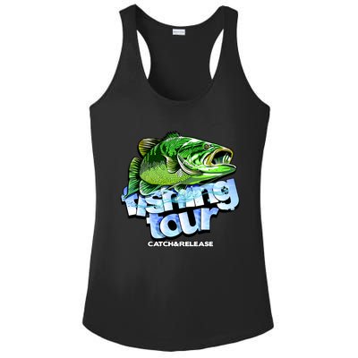 Fishing Tour Catch And Release Ladies PosiCharge Competitor Racerback Tank