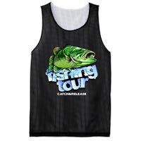 Fishing Tour Catch And Release Mesh Reversible Basketball Jersey Tank