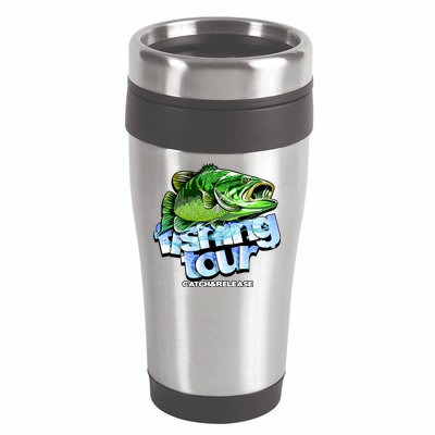 Fishing Tour Catch And Release 16oz Travel Tumbler