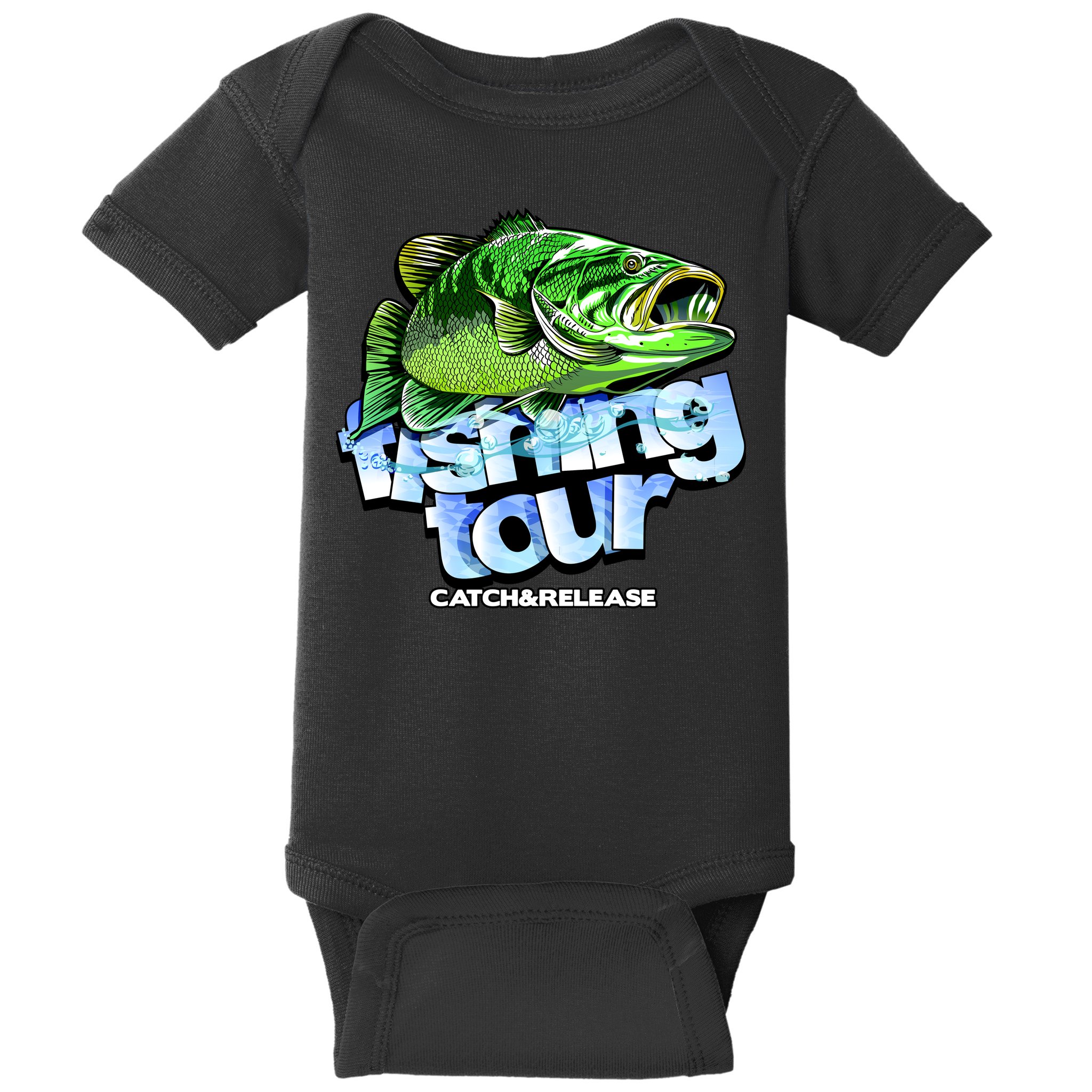 Fishing Tour Catch And Release Baby Bodysuit
