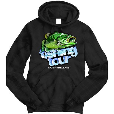 Fishing Tour Catch And Release Tie Dye Hoodie