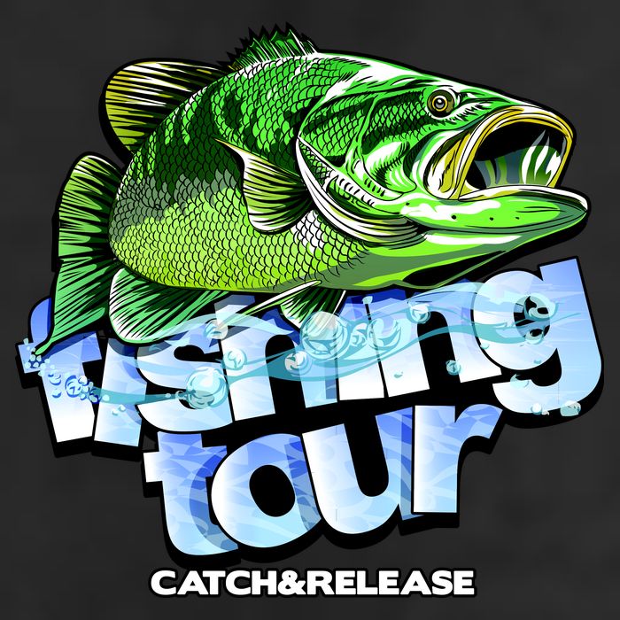 Fishing Tour Catch And Release Golf Towel