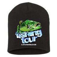 Fishing Tour Catch And Release Short Acrylic Beanie