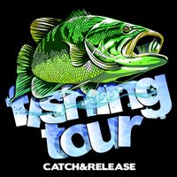 Fishing Tour Catch And Release Short Acrylic Beanie