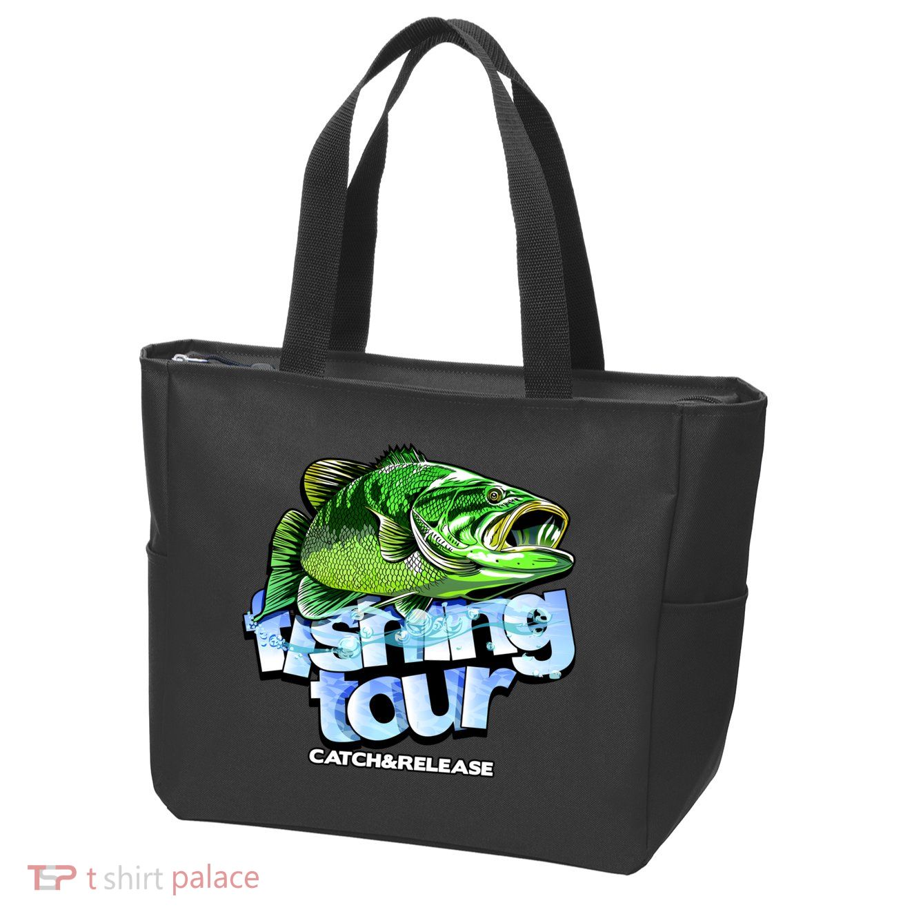 Fishing Tour Catch And Release Zip Tote Bag