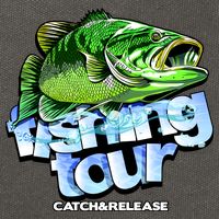 Fishing Tour Catch And Release Cotton Canvas Backpack