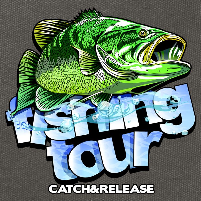 Fishing Tour Catch And Release Cotton Canvas Backpack