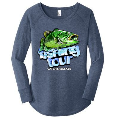 Fishing Tour Catch And Release Women's Perfect Tri Tunic Long Sleeve Shirt