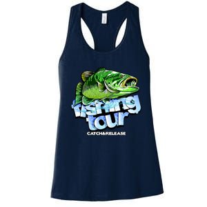 Fishing Tour Catch And Release Women's Racerback Tank