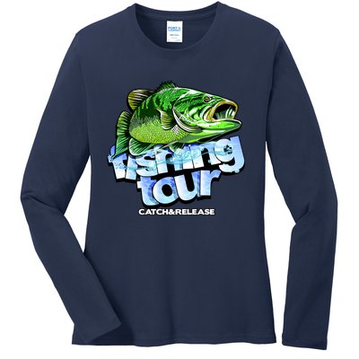 Fishing Tour Catch And Release Ladies Long Sleeve Shirt