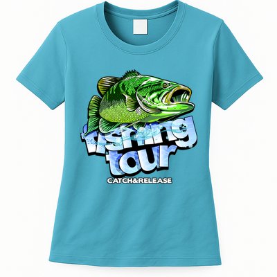 Fishing Tour Catch And Release Womens T-Shirt