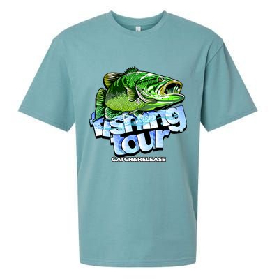 Fishing Tour Catch And Release Sueded Cloud Jersey T-Shirt