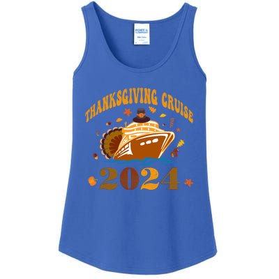 Family Thanksgiving Cruise 2024 Autumn Cruise Squad Fall Gift Ladies Essential Tank