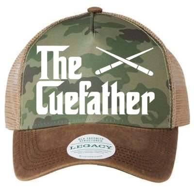 Funny The Cue Father Gift Funny Pool Billiards Player Gift Legacy Tie Dye Trucker Hat