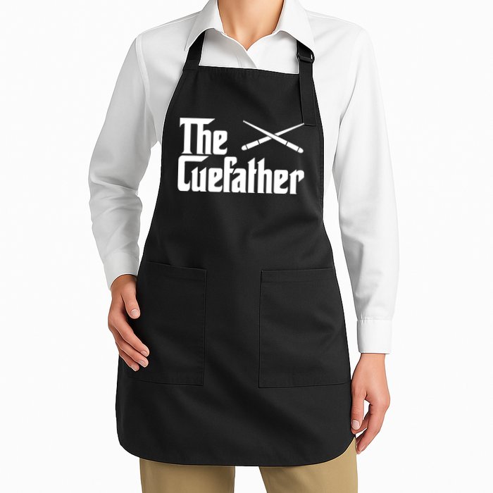 Funny The Cue Father Gift Funny Pool Billiards Player Gift Apron