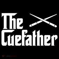 Funny The Cue Father Gift Funny Pool Billiards Player Gift T-Shirt