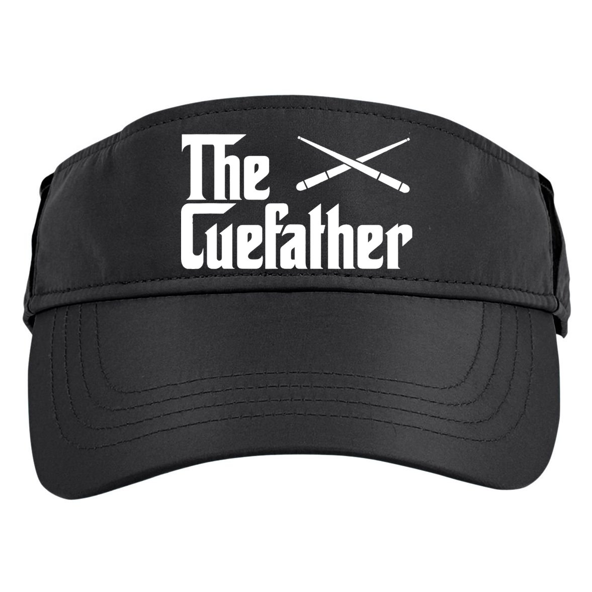 Funny The Cue Father Gift Funny Pool Billiards Player Gift Adult Drive Performance Visor