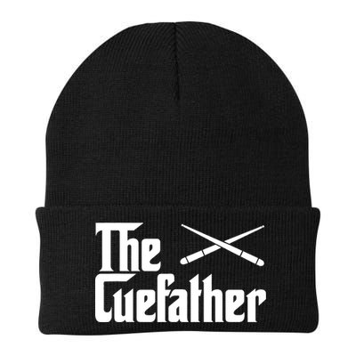 Funny The Cue Father Gift Funny Pool Billiards Player Gift Beanie