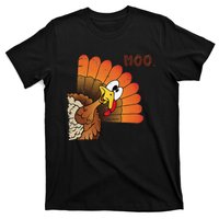 Funny Thanksgiving Cute Turkey Moo IM A Cow Gift T-Shirt