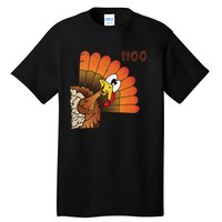 Funny Thanksgiving Cute Turkey Moo IM A Cow Gift Tall T-Shirt