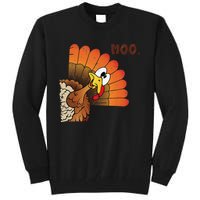 Funny Thanksgiving Cute Turkey Moo IM A Cow Gift Tall Sweatshirt