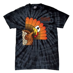 Funny Thanksgiving Cute Turkey Moo IM A Cow Gift Tie-Dye T-Shirt