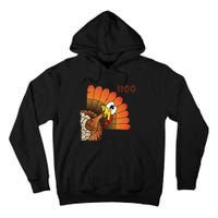 Funny Thanksgiving Cute Turkey Moo IM A Cow Gift Tall Hoodie