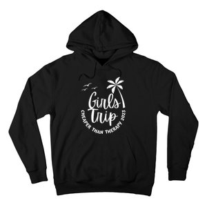 Funny Trip Cheaper than a Therapy vacation Hoodie