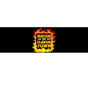 Flavor Town Cooking Guy Fieri BBQ Bumper Sticker