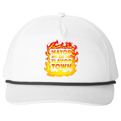 Flavor Town Cooking Guy Fieri BBQ Snapback Five-Panel Rope Hat