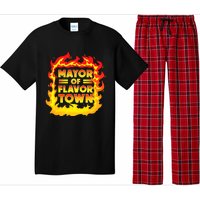 Flavor Town Cooking Guy Fieri BBQ Pajama Set